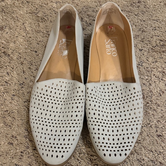 Franco Sarto Women's Perforated Loafers - gray - Picture 1 of 4